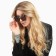 Sunglasses "OneSun", UV 400, pipe 15 cm, width 14.5 cm, lens 4.3 x 5.2 cm