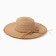 Women's hat minku, size 56, beige color