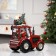 Figure LED "Festive Tractor", 25x13x21 cm, music, aah3, USB, glow warm white