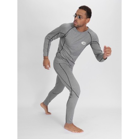 Thermal underwear is male, size 52-54, the color is light gray-13
