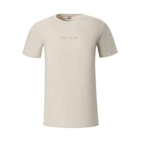 T -shirt Women's print "Optimist", Milk color, size 50-5