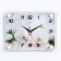 Watch wall, interior "spa. White orchids", 20 x 26 cm