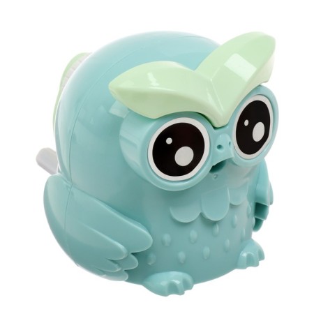 Mechanical sharpener with container "owl", mix-8