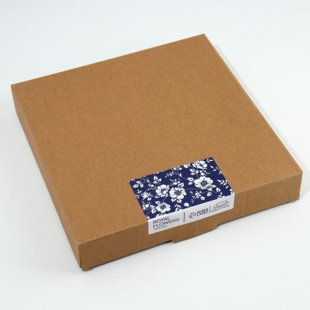 Ceramic plate Royal Garden, 22.5 cm, white color-5