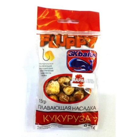 Air corn Fluppy "Caramel", 15 g