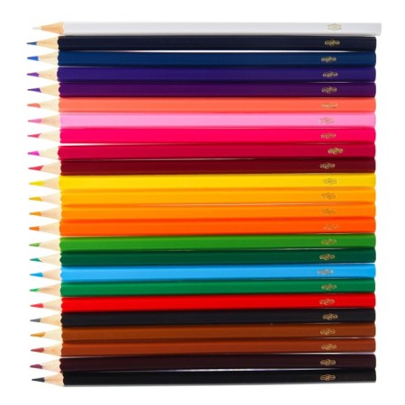 Color pencils, 24 colors, hexagonal, mixes-4