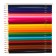 Color pencils, 24 colors, hexagonal, mixes