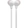 JBL Tune 125 White Bluetooth wireless headset.