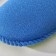 Body sponge with a massage layer, color mix