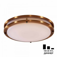 Lamp Citilux Boston CL709503N, 45.5x4.5x7.5 cm, 1x50W, LED, brown color