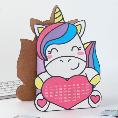 Копилка деревянная «Единорог»-2