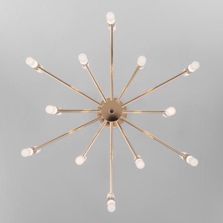 Ceiling light Bogate’s Bastone 350, G4, 24x3W, 600x600x500 mm, color gold-6