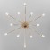 Ceiling light Bogate’s Bastone 350, G4, 24x3W, 600x600x500 mm, color gold