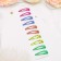 Invisibility for hair "Astoria" (set 10 pcs) flowers and stars, 4.8 cm, mix