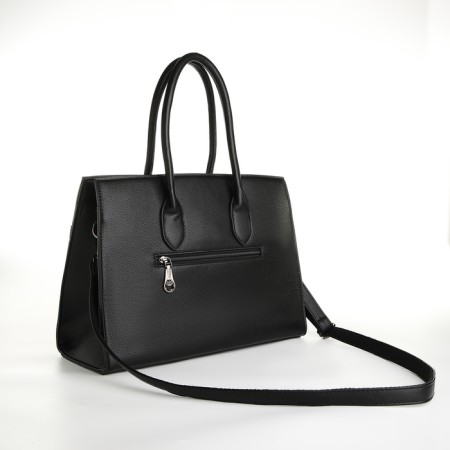Bag Women's Tout, on a zipper, black color-1