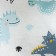 Children's pillow "dinopupsics" swan fluff, size 40x60 cm