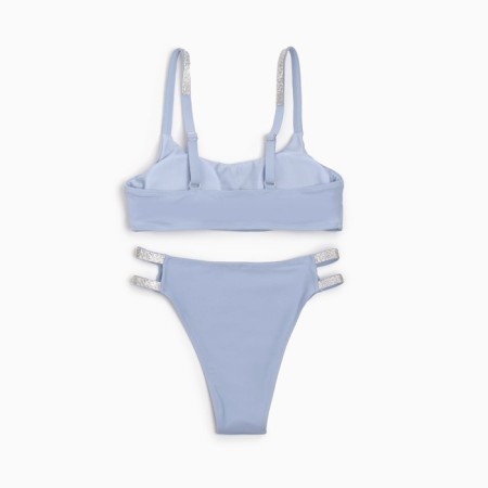 Separate Minaku swimsuit with rhinestones color Blue, size 48-8