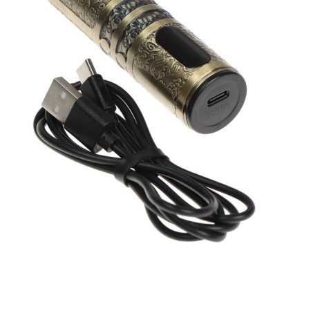 Windigo Ltri-29 haircut machine, portable, 600 mAh, 3 nozzles, display, USB-7