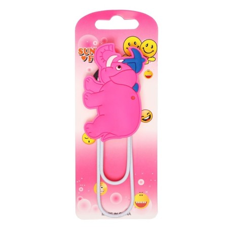 The bookmark is large, 11 cm, "elephant", mix-3