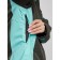 Ski jacket female winter, size 52, turquoise color