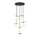 Suspended chandelier Penelopa G9