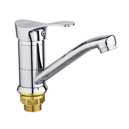RMS SL86-004FBS-15 kitchen mixer, single-leaf, pour 15 cm, on spilkke, chrome
