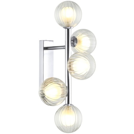 Wall lamp Shardin 5xg9 LED 28x26.5x50.5 cm, color chromium