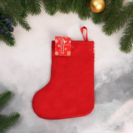 Santa Claus with bells of 15x20 cm, red toe-2