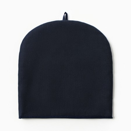 Грелка на чайник Этель Home collection blue 28х28см, 100%лён-4