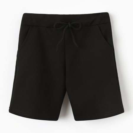 Children's shorts, black color, height 122