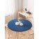 Tables on the table “dense pattern”, round, oxford, elastic band, size 120x120 cm, diameter 75-100 cm