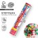 Pneumatic clap “Million as a gift”, rubles, serpentine, paper