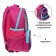 School backpack, 37 x 26 x 13 cm, ergonomic back, calligrata ORT "Butterflies"