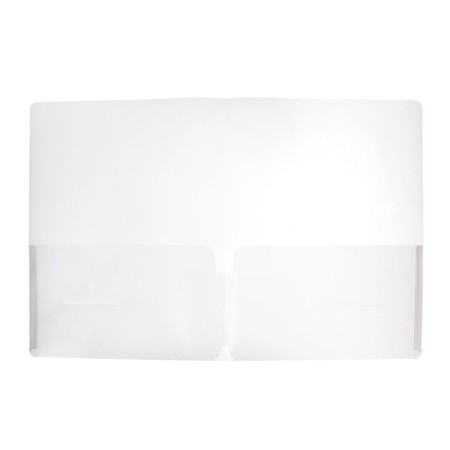 Folder-angle, A4, 180 μm, calligrata, 2 inner pockets, transparent, colorless-2