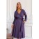 Women's dress, size 42, purple color 5571