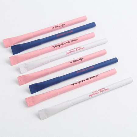 Handle joke Ballic eco -blue paste 1.0 mm “I don't care for everything” mix price for 1 pc-2