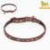 Collar "dog" with a bell, 30 x 1 cm, nylon, brown