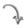 Kitchen mixer RMS SL115-273F, two-welfare, fastening nut, chrome