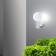 Wall lamp Elektrostandard, Sfera E14 170x120x219 mm, IP54, white color