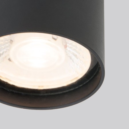 Ceiling lamp (SPOT) ELEKTROSTANDARD, LIGHT LED 15 W, 108x108x110 mm, IP54, Black Color Black-2