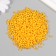 A set of beads "Pearls" d 4 mm, 250 grams, orange