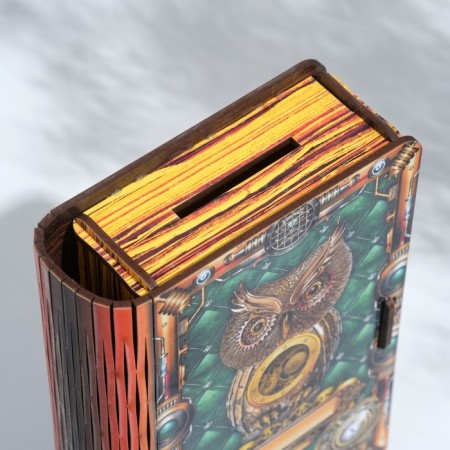 Shobel book "Owl", 19.5x13x4.5 cm-3