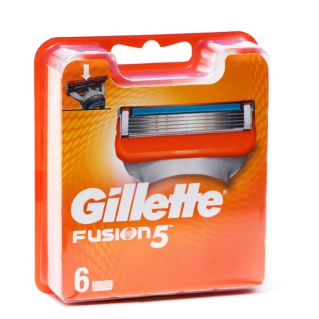 Exchange cassettes Gillette Fusion, 5 blades, 6 pcs-9