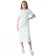 Female dress "in the moment", size 44, white color