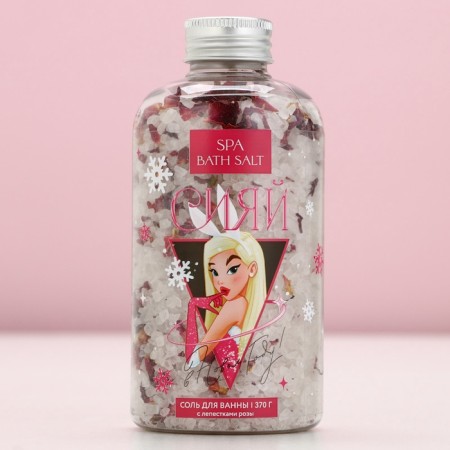Bath salt “Shine in the new year!”, 370 g, pure happiness-3