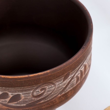 Angob salad bowl, 0.4 l., 8x11x11cm-2
