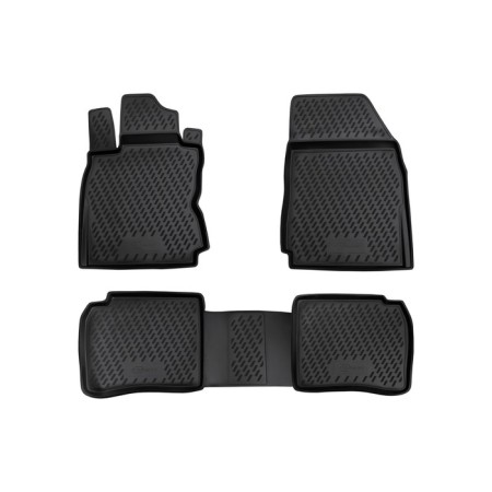 Rugs in the salon for Nissan Note (I, IR), 2005-2013, 4 pcs.