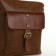 Male bag, igermann, brown color