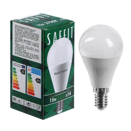 LED LED SAFFIT, 15W 230V E14 2700K G45, SBG4515
