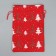 Gift bag "New Year's bag", deer, 16 x 24 cm +/- 1.5 cm, New Year